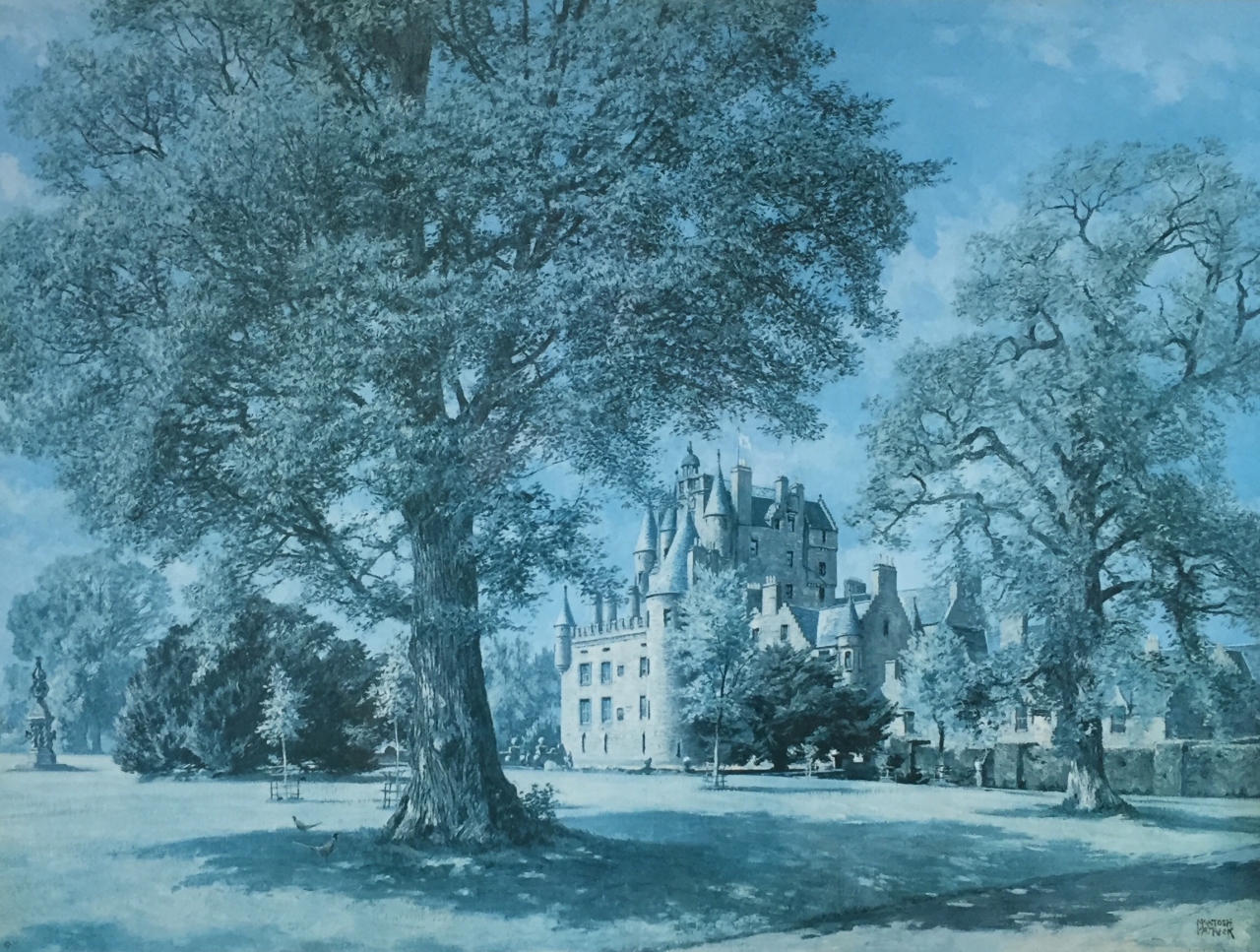 Picture of Glamis Castle by James McIntosh Patrick