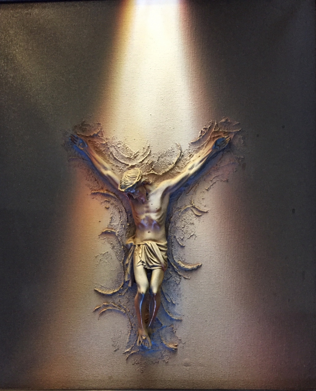 Picture of Christ on the Cross by J Thomson