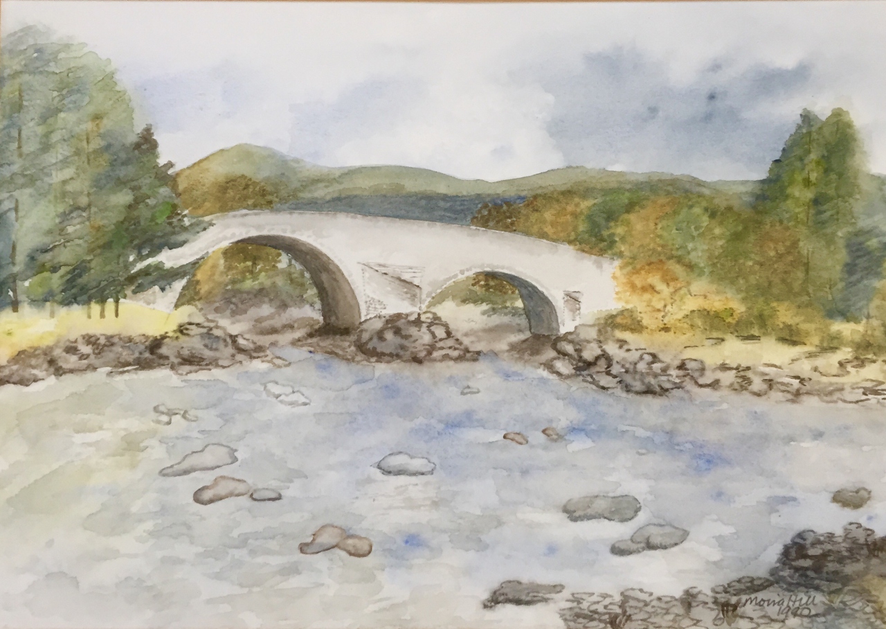 Picture of Bridge of Dee by Moira Hill