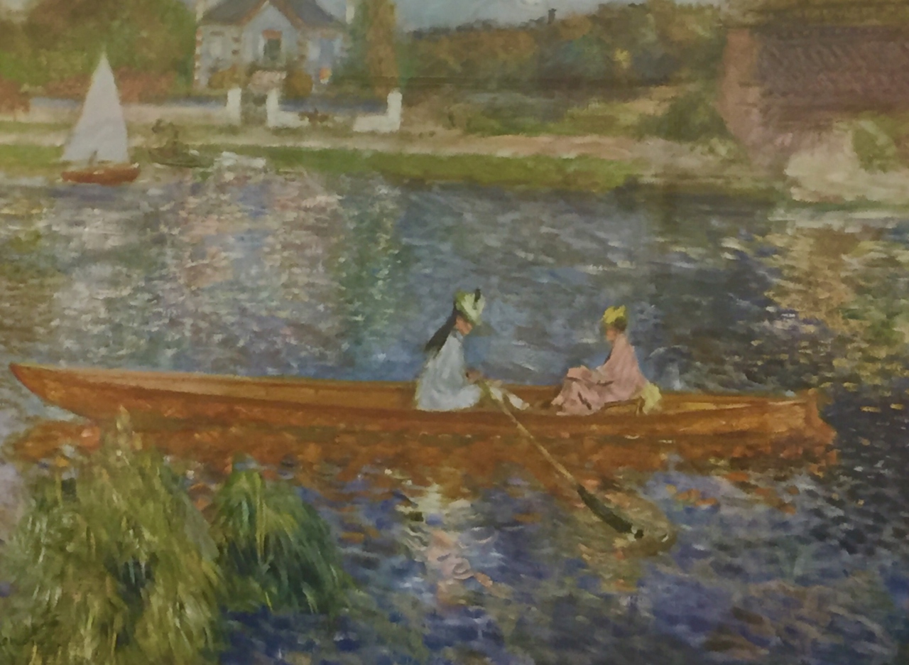 Picture of The Skiff by Pierre Auguste Renoir