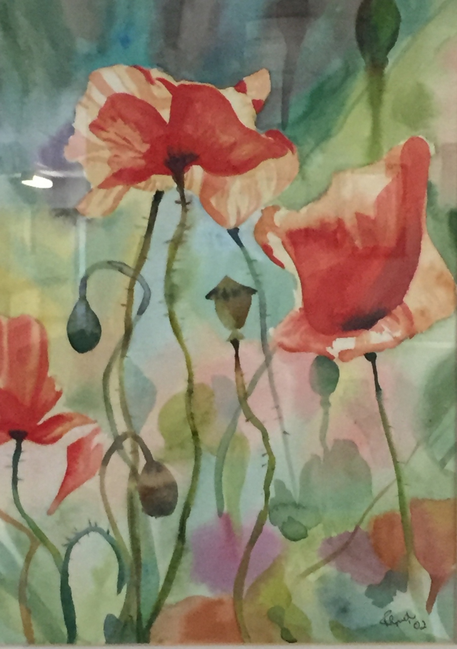 Picture of Poppies II by Frances Pyrich