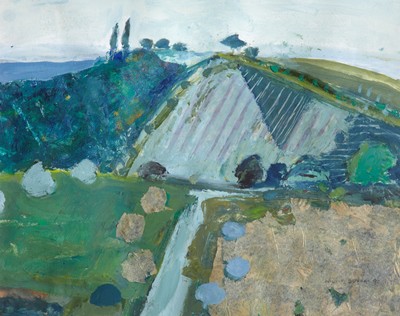 Picture of Tuscany Hill by Wilma Dunbar