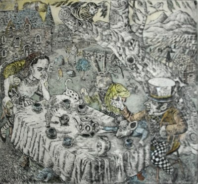 Picture of A Mad Tea Party by John Johnstone