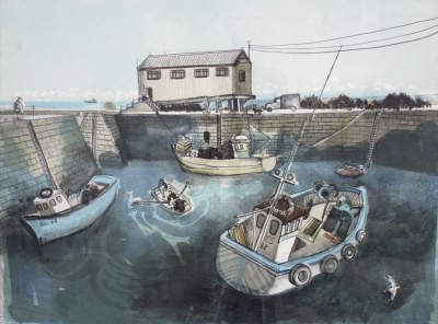 Picture of Fishing Boats by Michael McVeigh