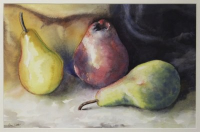 Picture of 2 Pears and an Apple by Clive Watts