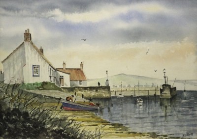 Picture of Polpero Harbour by Robert Stirling