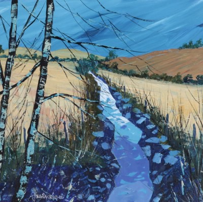 Picture of The Burn Through the Fields by Jane Duckfield