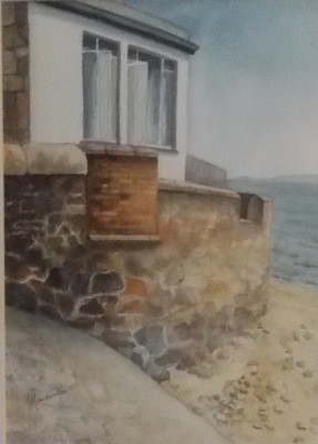 Picture of House by the Beach Lower Largo by J Henderson