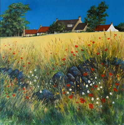 Picture of Poppy Profusion, Arncroach by Stella Turner