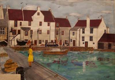 Picture of Restoring the Gyles Pittenweem by Bill Latto