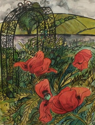 Picture of Poppies by Sylvia Woodcock-Clarke