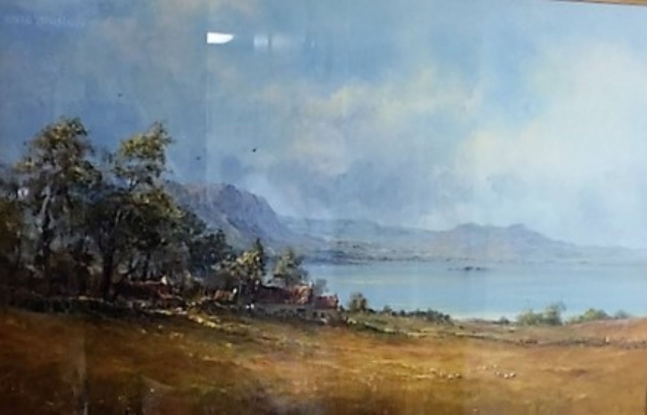 Picture of Loch Leven by Alfred Allan