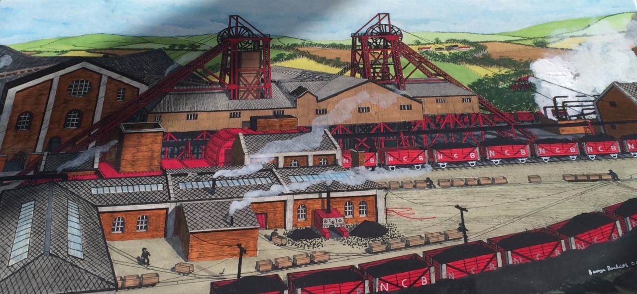 Picture of Blairhall Colliery by George Bendwith