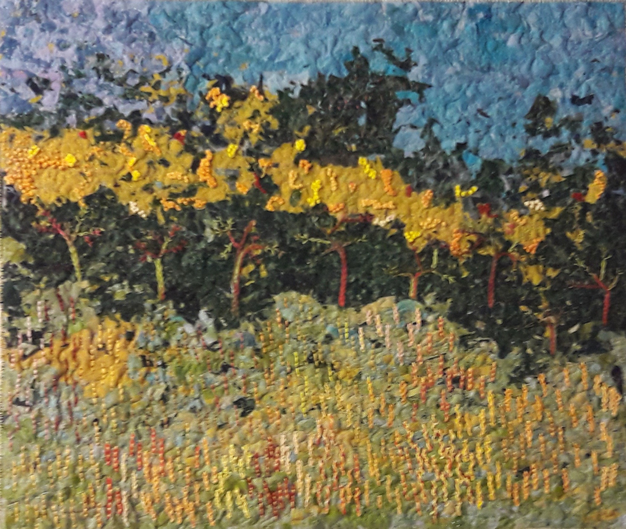 Picture of Golden Fields by Jean Booth