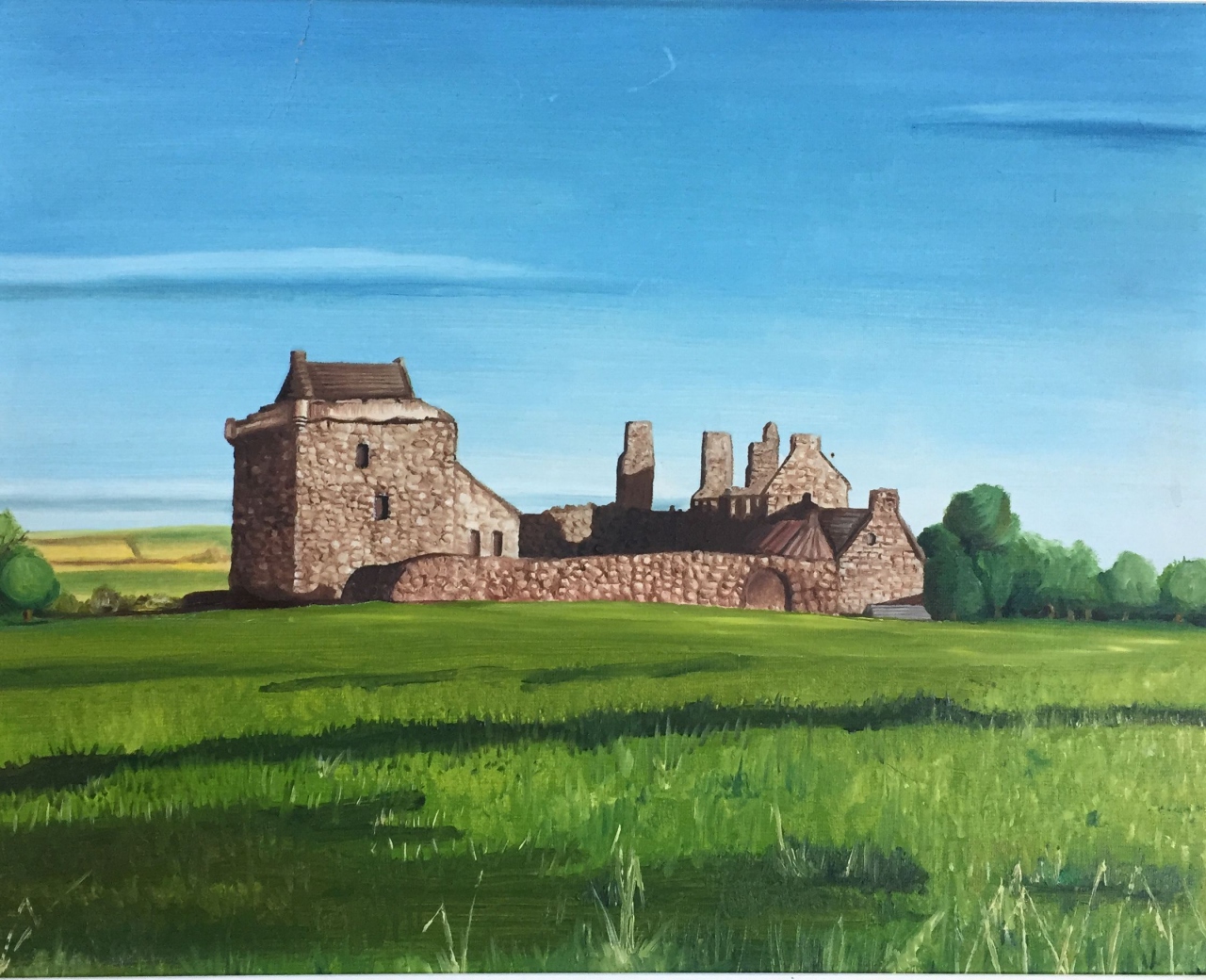 Picture of Balgonie Castle by Billy Caulfield