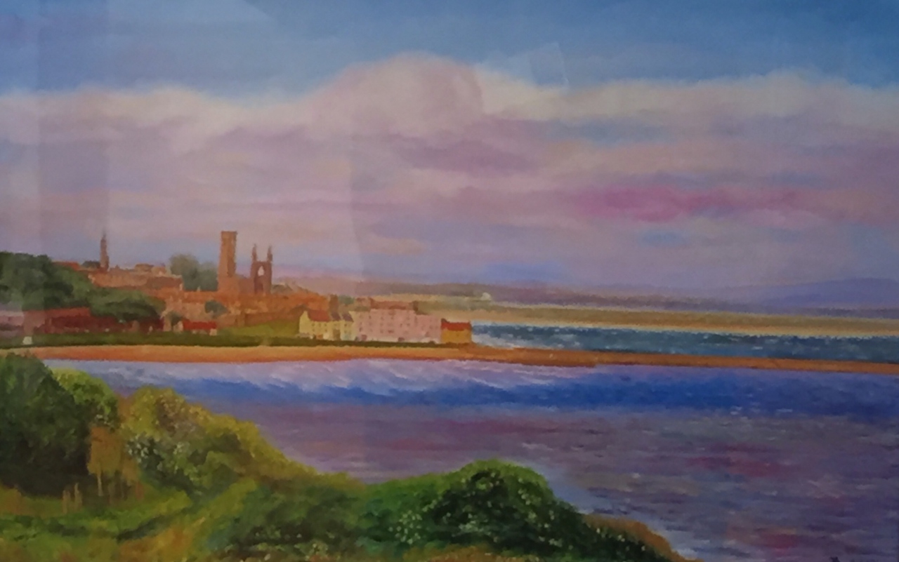 Picture of On A Clear Day, St Andrews by John D Dodds