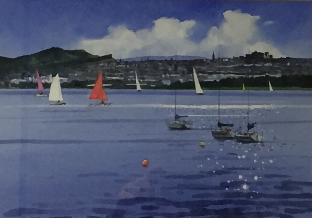 Picture of Boats in the Bay by Ken Young