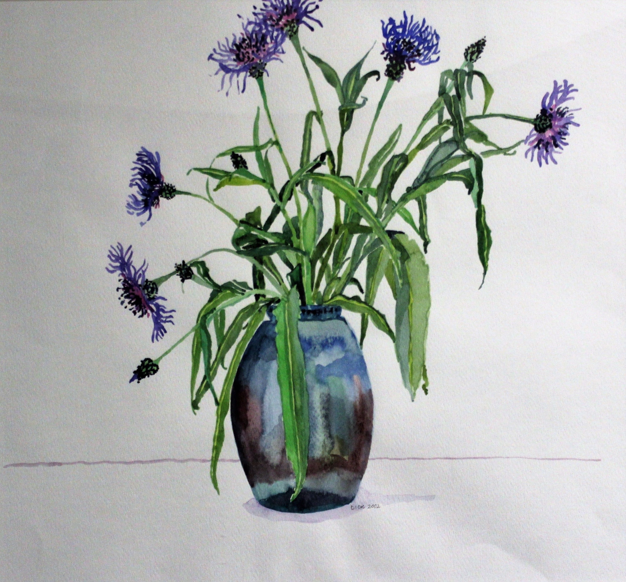 Picture of Cornflowers by Fiona Dick