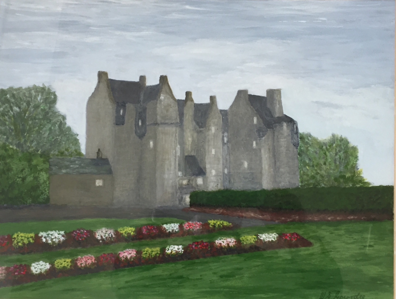 Picture of Kellie Castle by W S Gourdie