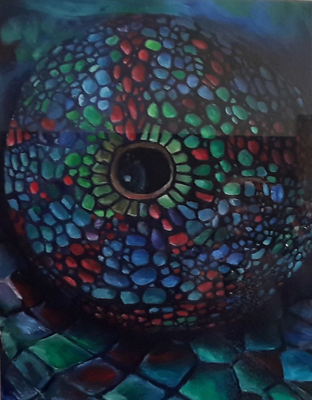 Picture of Multi-Coloured Eyeball by Scott Evans