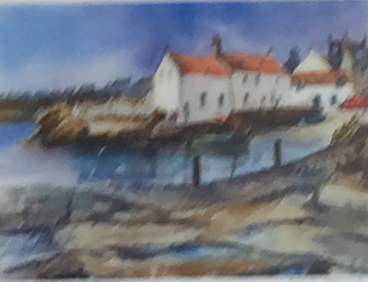 Picture of Crail Harbour by Angus Macdonald