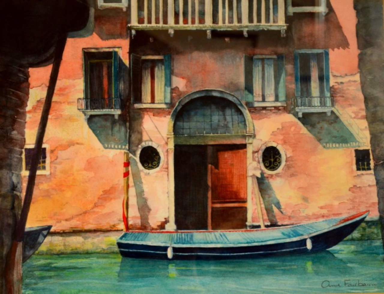 Picture of Venetian Doorway by Anne Fairbairn