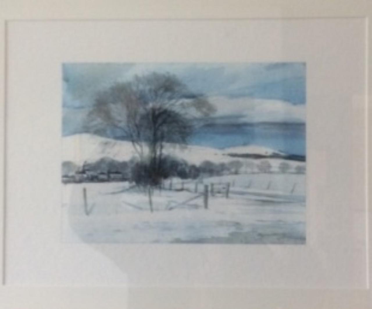 Picture of Winter Scene by D G Robertson