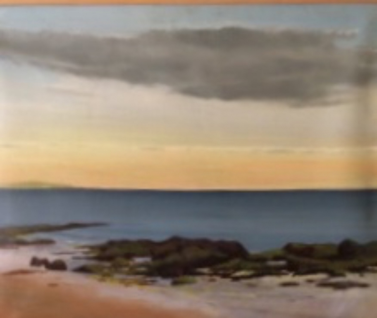 Picture of Beach Scene by D G Robertson