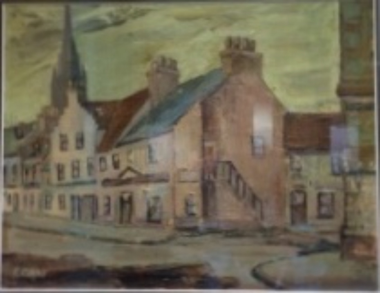 Picture of Old Cupar by Edna Gray