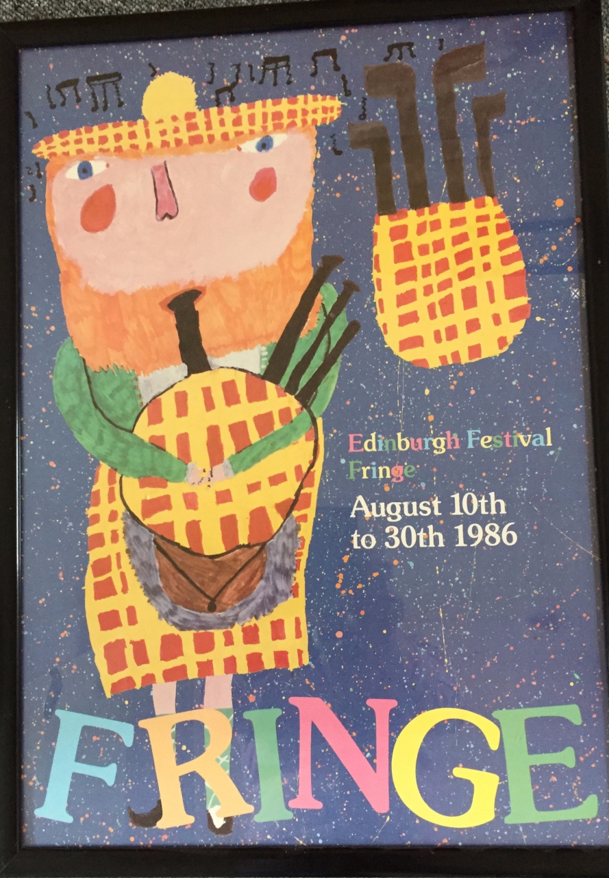 Picture of Edinburgh Fringe Poster 1986 by Artist Unknown