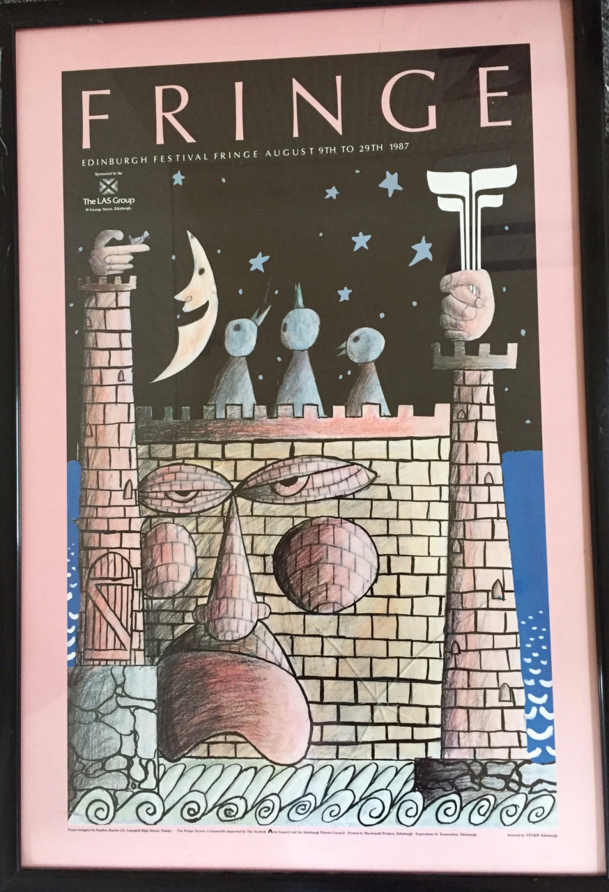 Picture of Edinburgh Fringe Poster 1987 by Artist Unknown