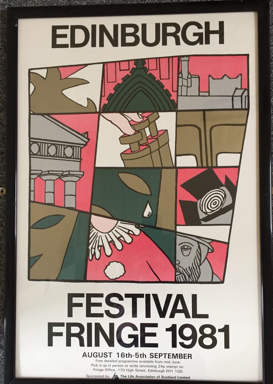 Picture of Edinburgh Fringe Poster 1981 by Artist Unknown