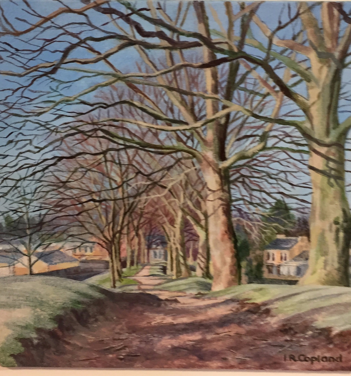 Picture of Cupar in a Brush Stroke 19 by Isabel R Copland