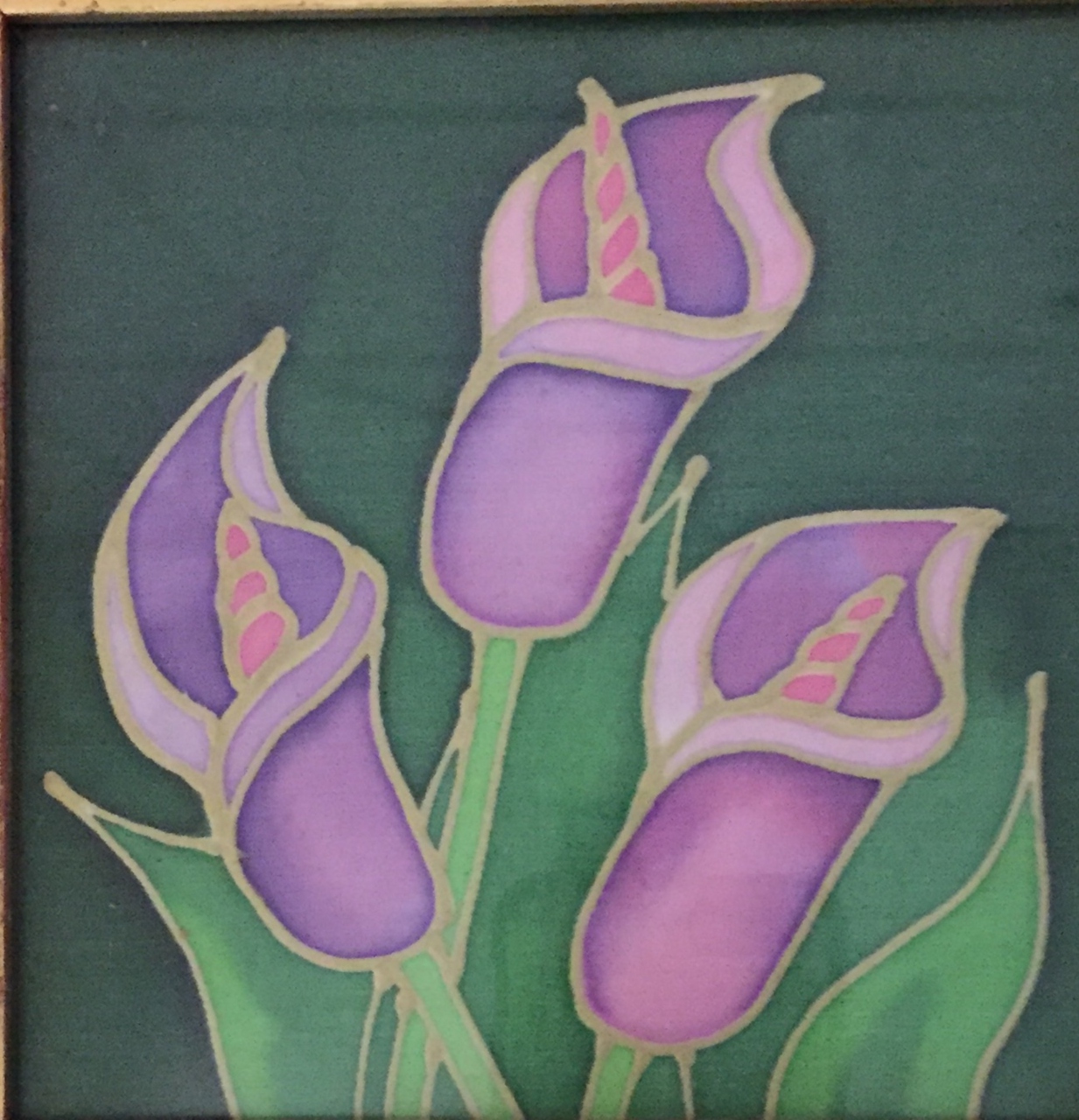 Picture of Spring Flower (Lilies) by Sheila Dall