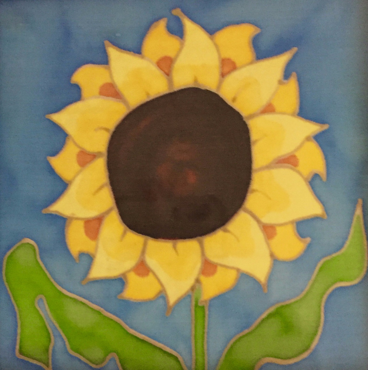 Picture of Spring flower (Sunflower) by Sheila Dall