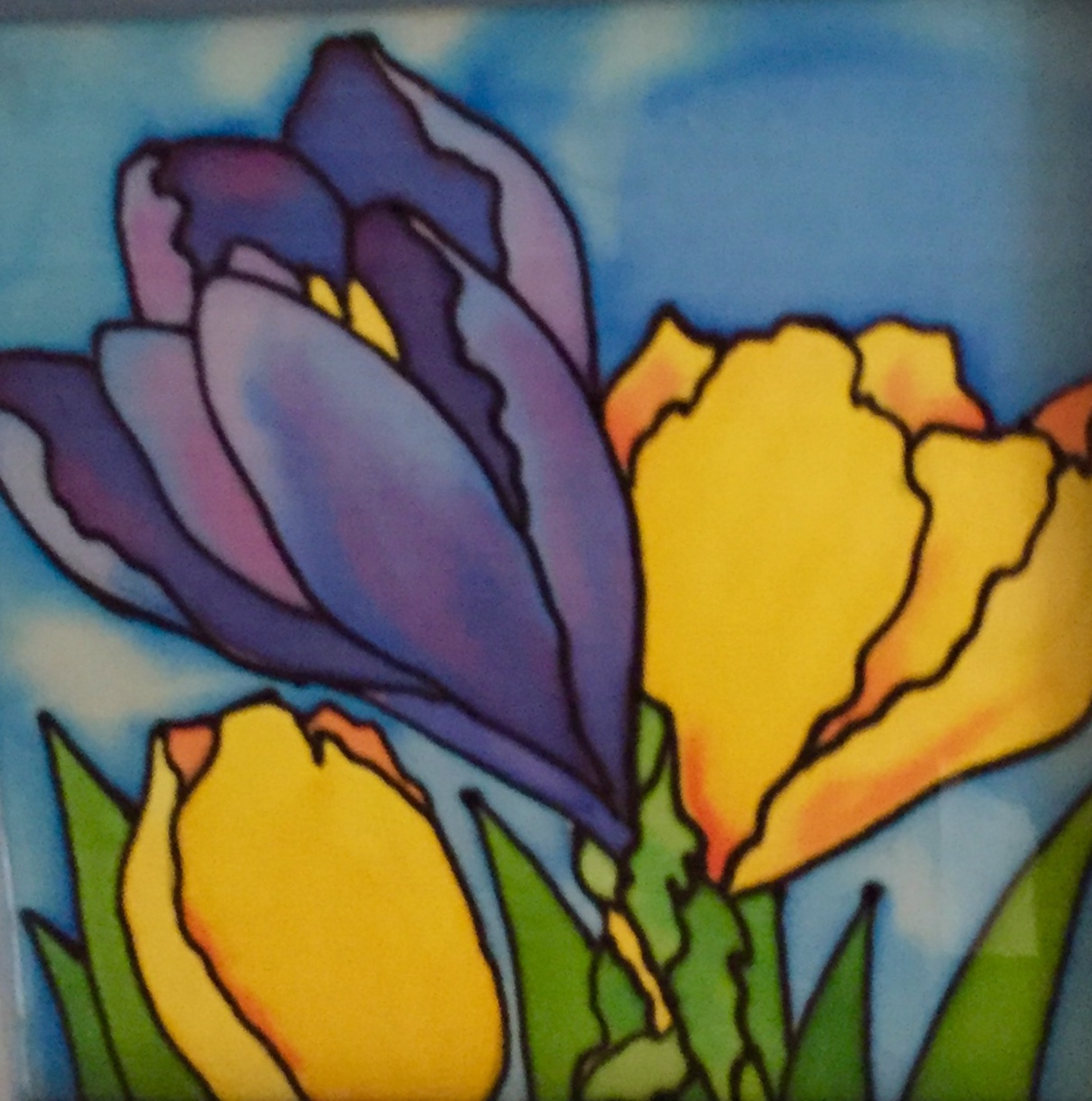 Picture of Spring flower (Crocus) by Sheila Dall