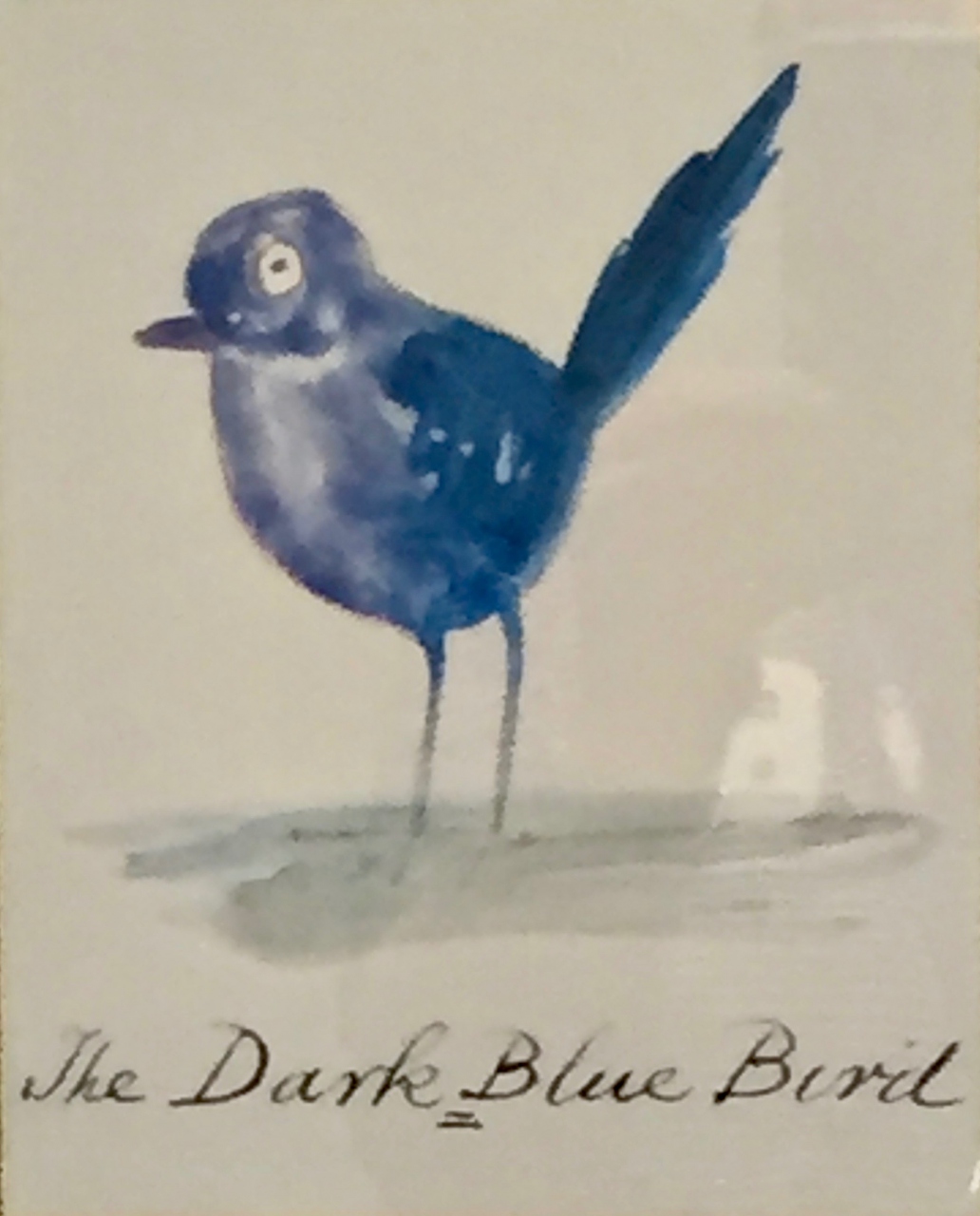 Picture of The Dark blue Bird by Edward Lear