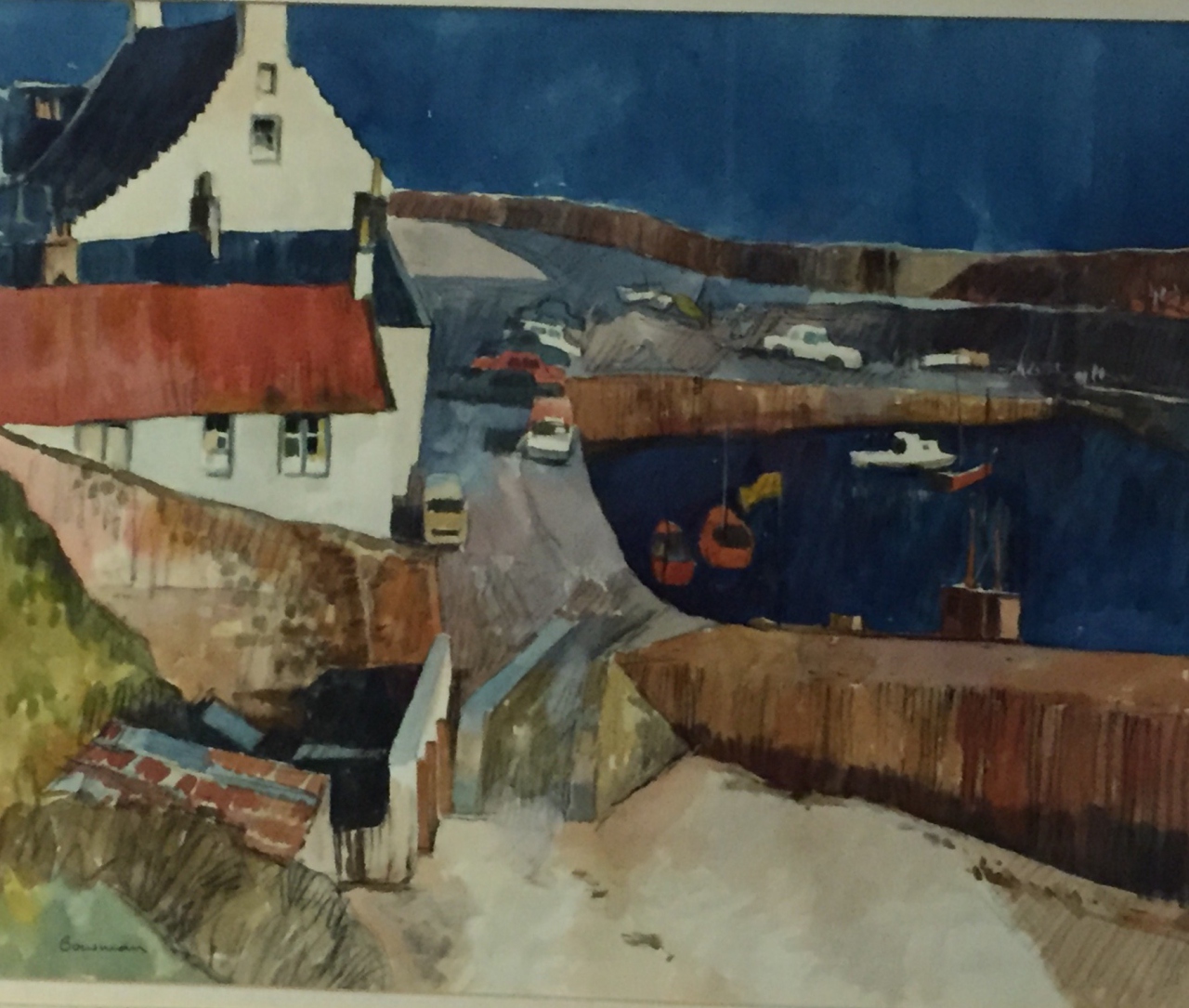 Picture of Crail Harbour by James Bowman