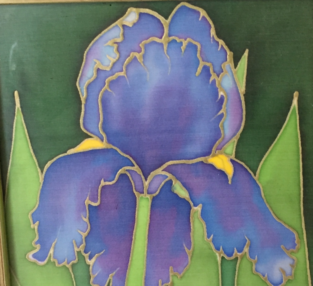 Picture of Spring Flower: iris by Sheila Dall