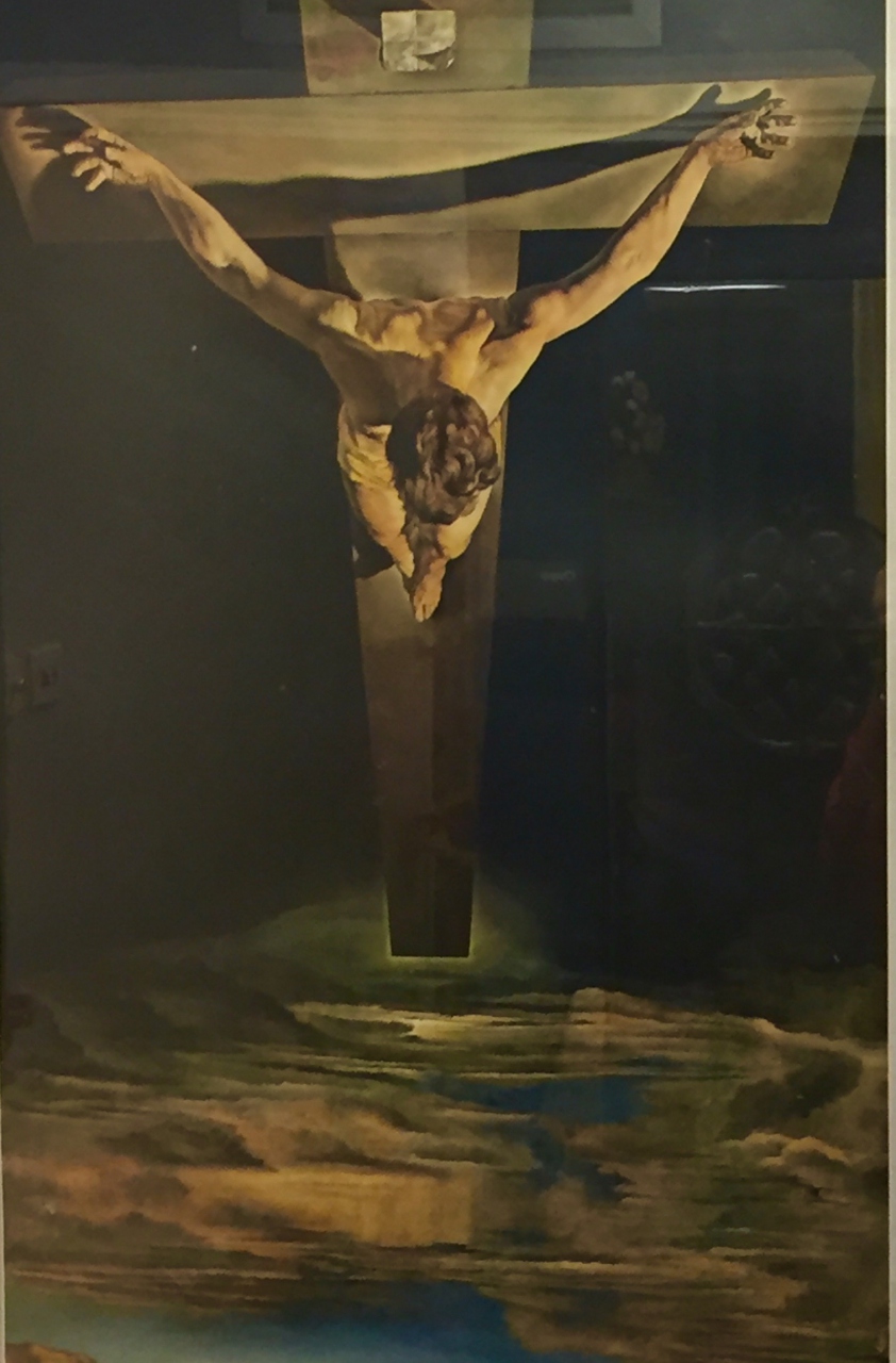 Picture of Christ of the Cross of St John by Salvador Dali