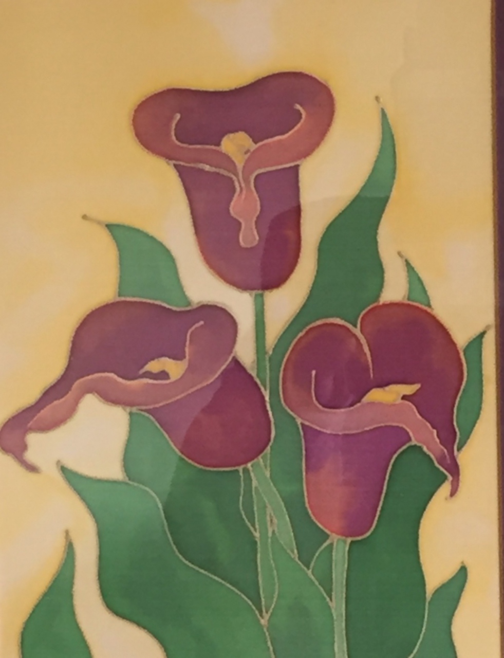 Picture of Arum Lillies by Sheila Dall