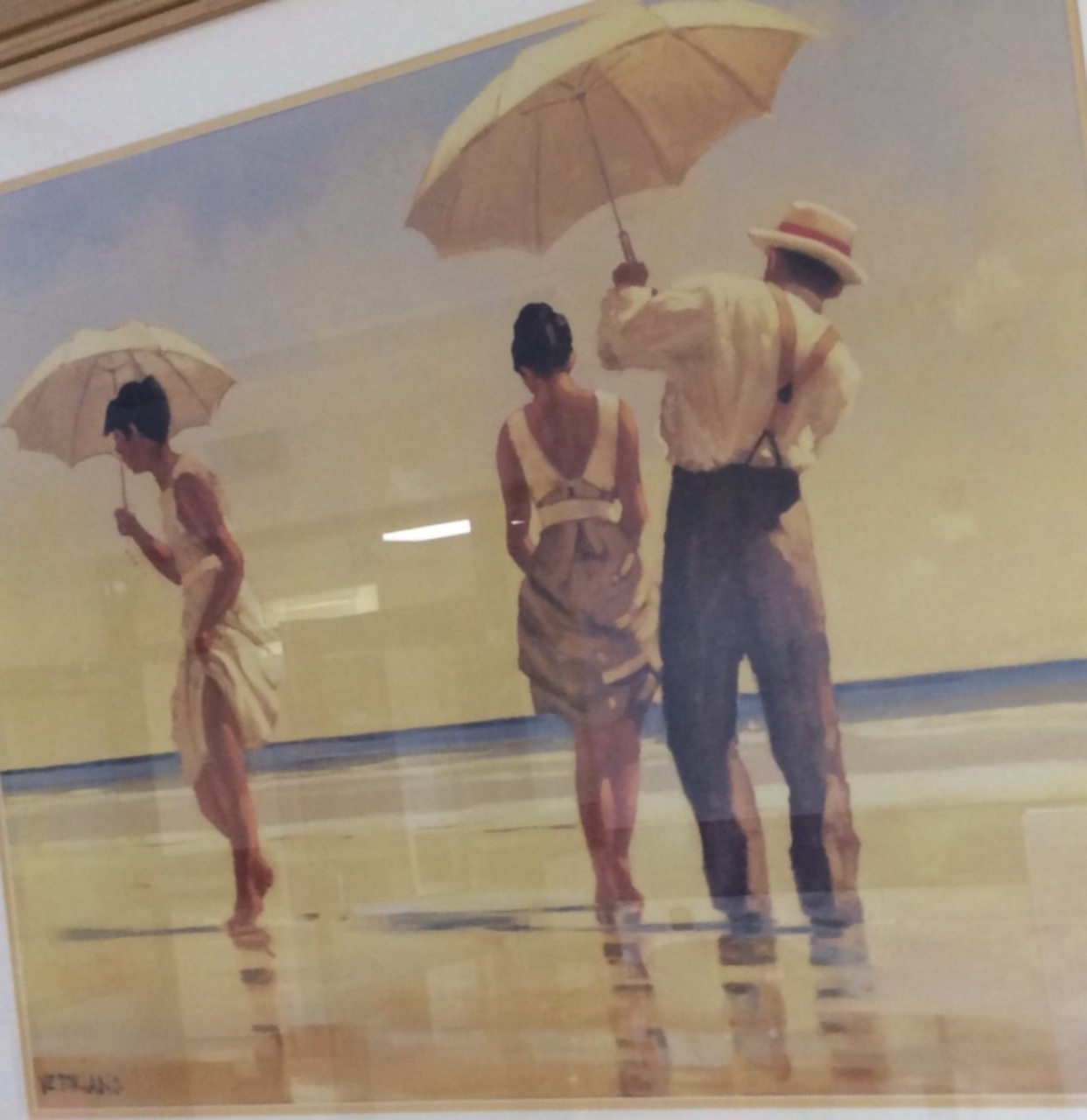 Picture of Beach Scene by Jack Vettriano