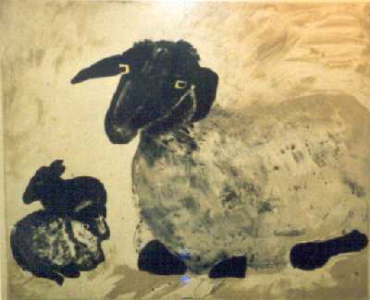 Picture of Sheep by Mary Newcomb