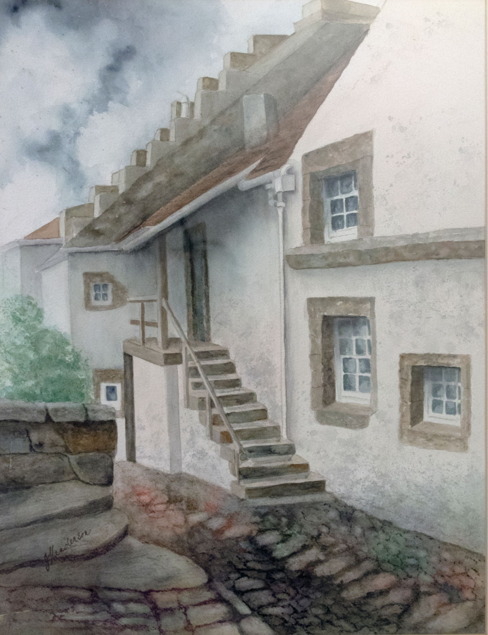 Picture of House in Culross by J Henderson