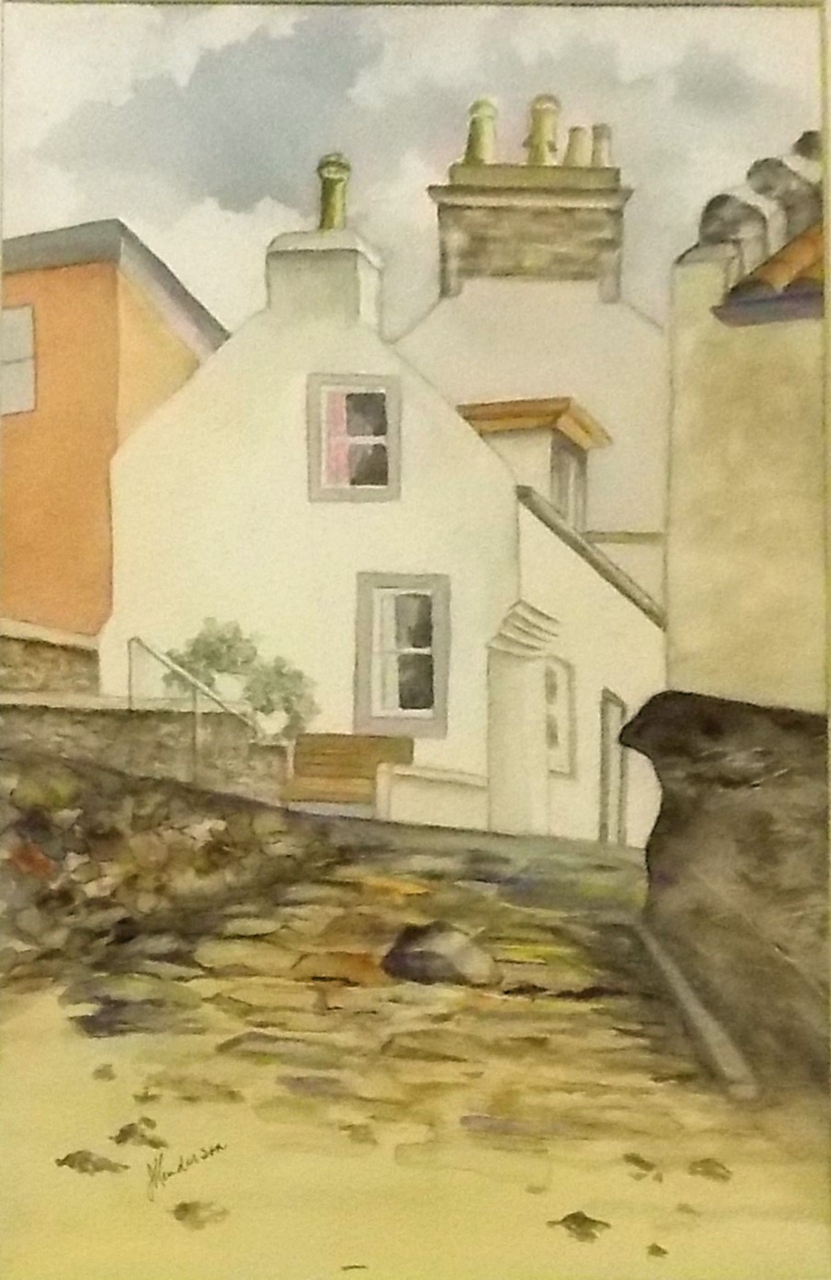 Picture of Towards the Beach Pittenweem by Nettie Henderson