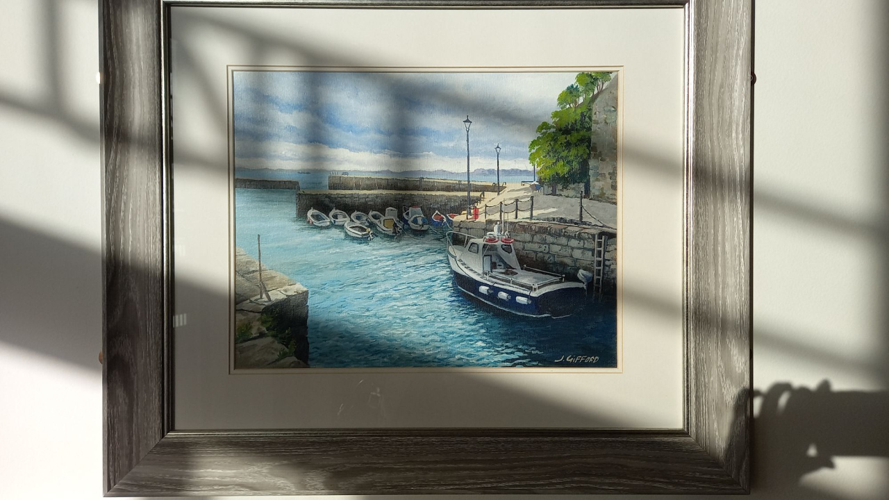 Picture of Dysart Harbour by John Gifford