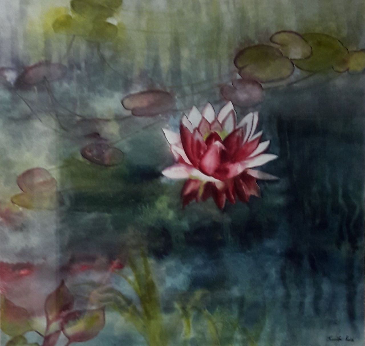 Picture of Waterlily by Jennifer Reid