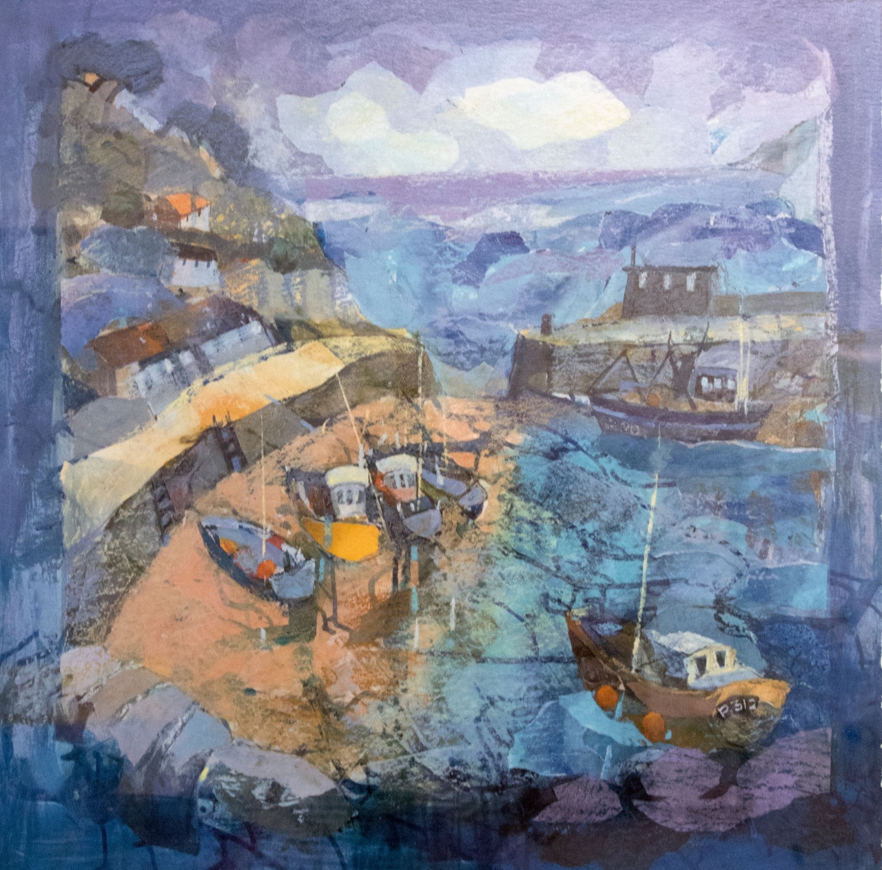 Picture of To the Harbour by B Stewart