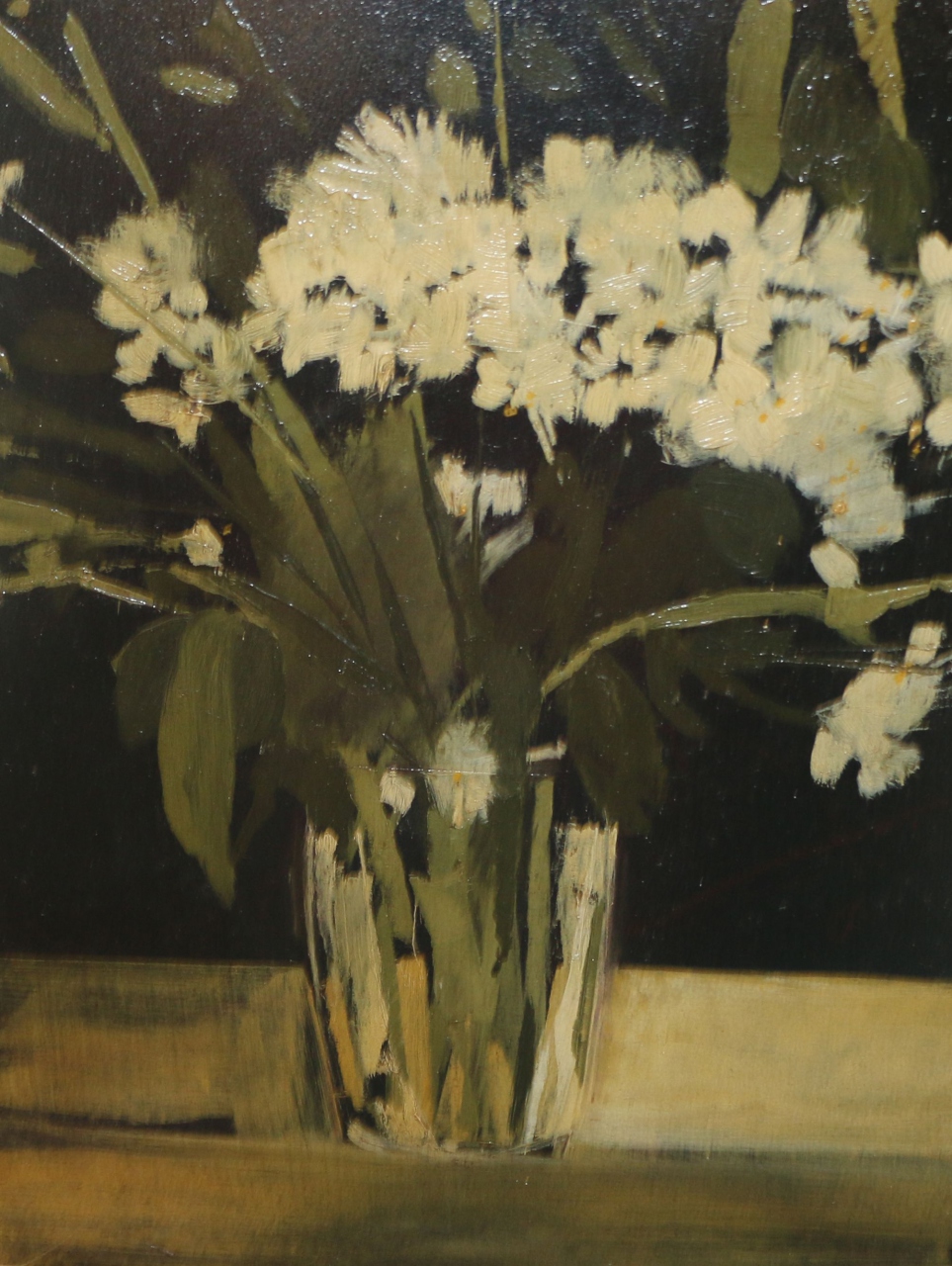 Picture of Study of White Flowers by Hannah Mooney