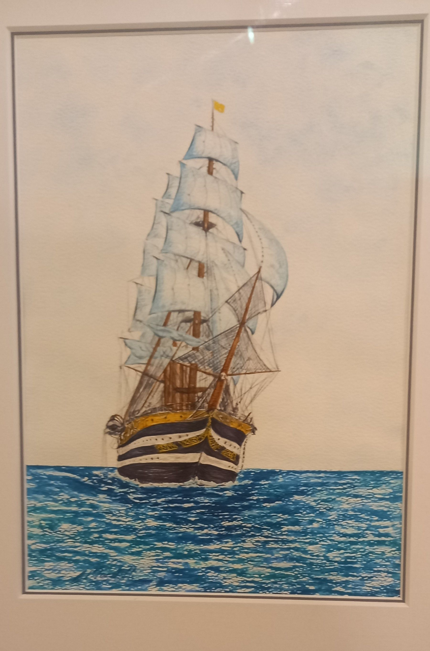 Picture of Full Sails by Charles Marshall